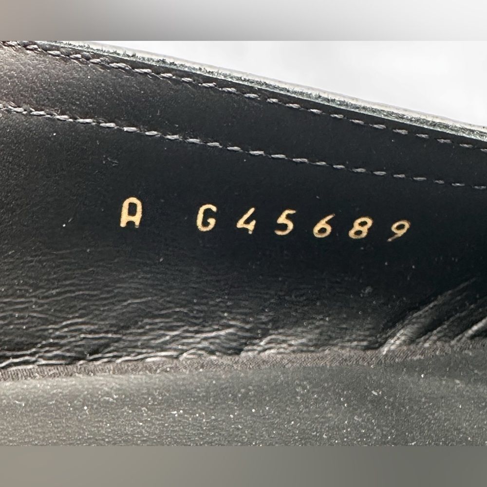 Chanel 2024 CC Logo Black Bow Grosgrain Slingback Ballerina Flats EU 37 - Picture 12 of 15